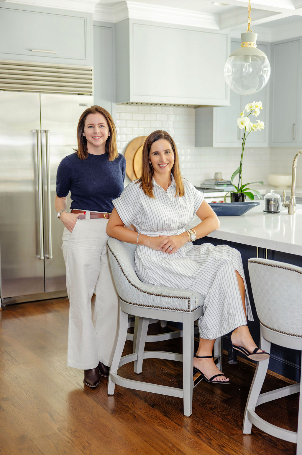 Photo of Katie Cousino & Allison Thornton in the Kitchen